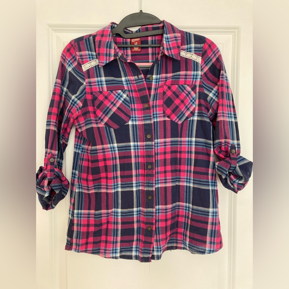 Girls Flannel Shirt